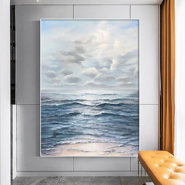 Stormy Sea Painting